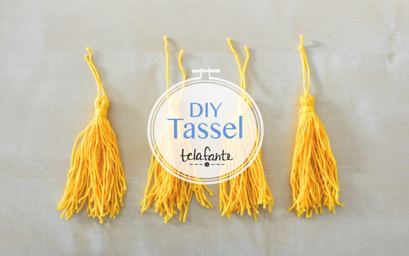 photo of yellow tassels